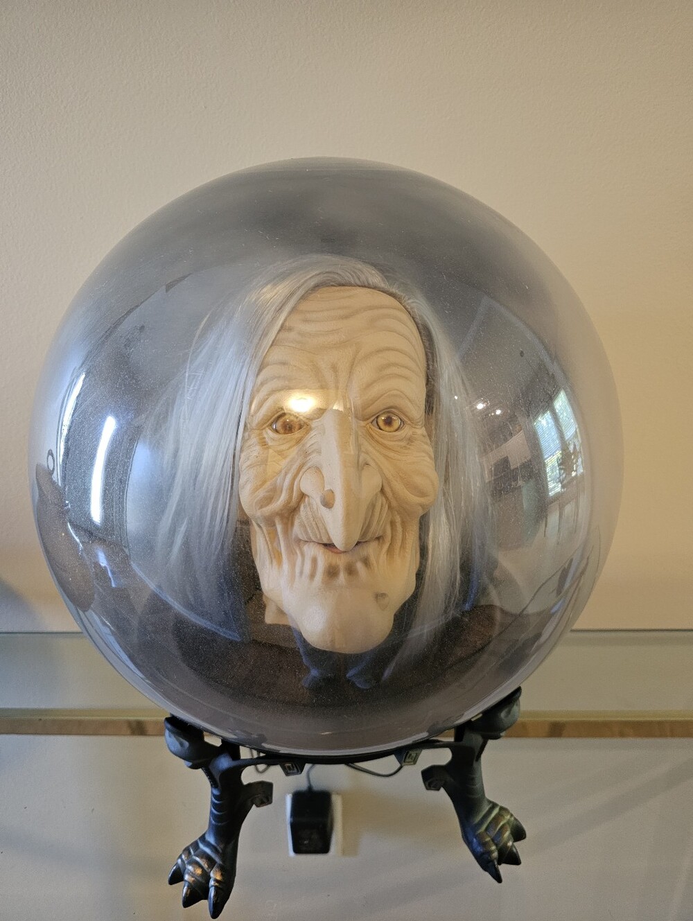 Halloween Gemmy Spirit Ball Witch Animation, Sound, Light, Motion